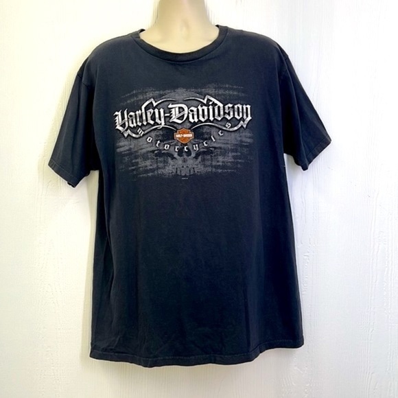 Harley Davidson - 2006 Hollywood California Harley Logo Gray Short Sleeve T XXL - Picture 2 of 12
